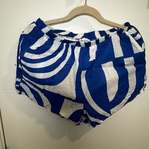 SNDYS heather cotton short in blue